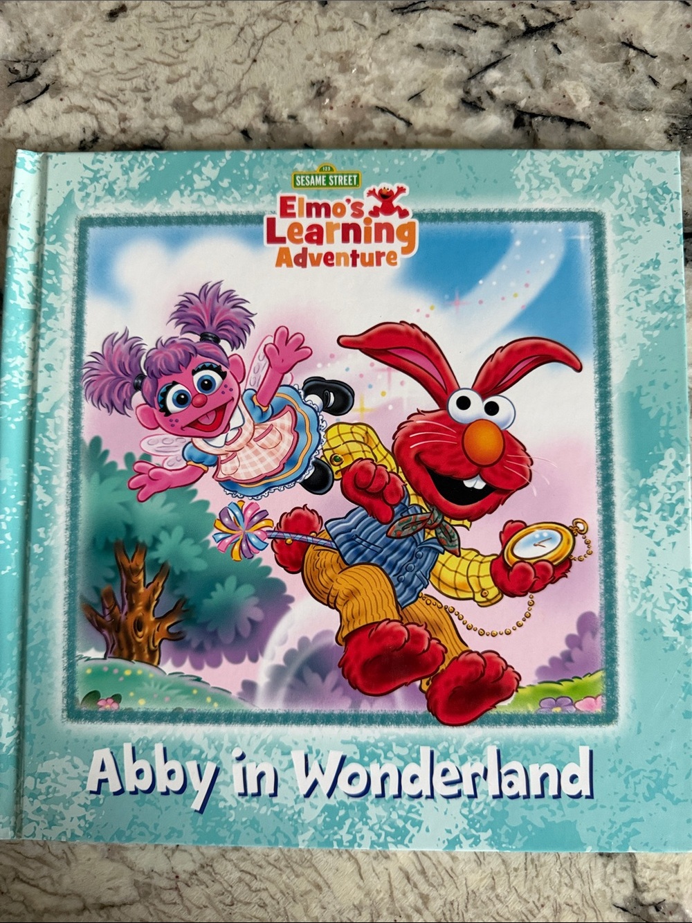 Sesame Street Abby in Wonderland Book - Teal, Pink, Red